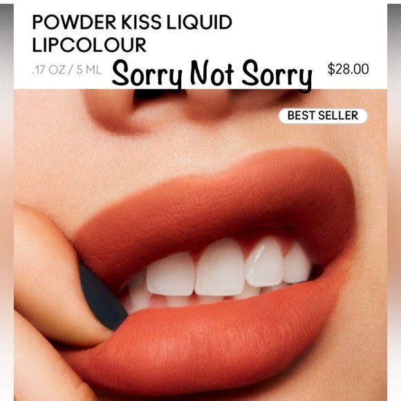 ๐ SORRY NOT SORRY a MAC POWDER KISS LIQUID LIPCOLOUR. RETAILS $27. NEW / BOX. - Picture 4 of 10